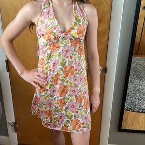 (1) MACYS floral dress - size XS women’s